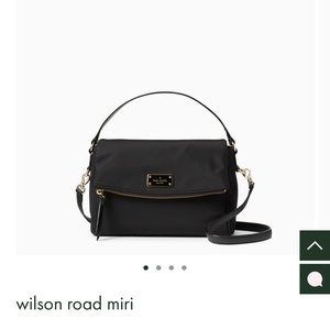 Brand new Wilson Road Miri Kate Spade Black purse
